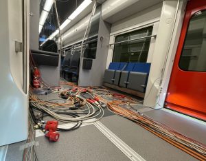 Testování RegioPanteru v klimatickém tunelu společnosti RTA ve Vídni (listopad 2022). Autor: Zdopravy.cz/Jan Šindelář