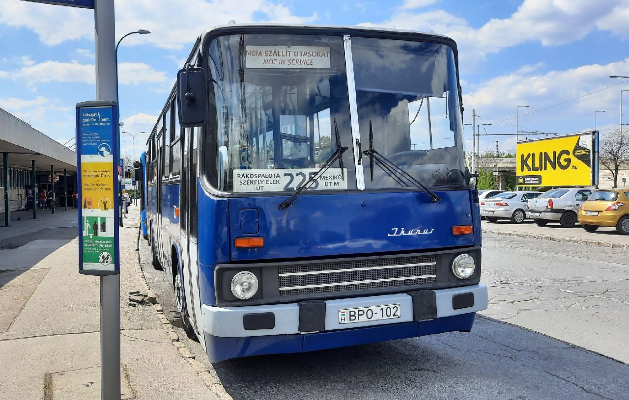 Jeden z posledních autobusů Ikarus v Budapešti. Foto: Bkv.hu