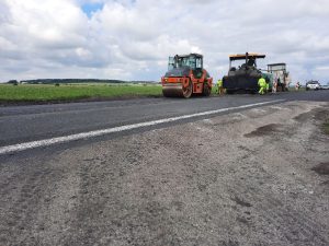 Oprava silnice I/. Foto: ŘSD