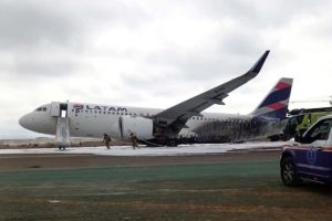 A320neo společnost LATAM po nehodě v Limě. Foto: Aviation Safety Network