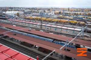 Modernizace stanice Pardubice. Foto: Správa železnic