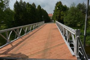 Most v Poušově po opravě v roce 2017. Foto: Trebic.cz