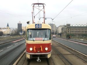 Tramvajový průvod k výročí T3. Foto: Daniel Šabík / DPP
