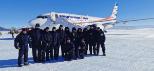 Posádka letu na Antarktidu. Foto: Smartwings