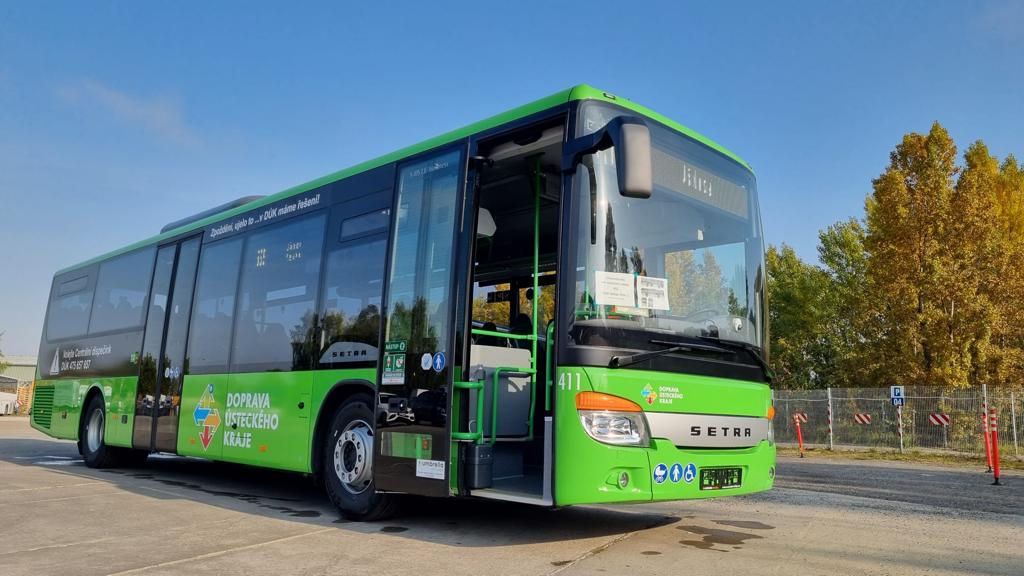 Autobus Setra 415 LE Business pro provoz v Ústeckém kraji. Foto: Umbrella