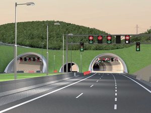 Možná podoba východního portálu tunelu Karpaty Zdroj: Bratislavský samosprávný kraj