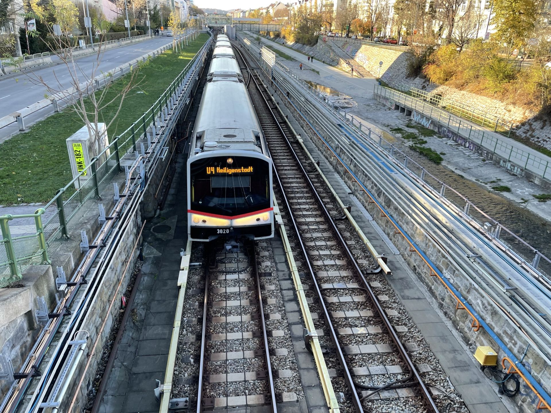 Vídeň, metro, trasa U4. Autor: Zdopravy.cz/Jan Šindelář