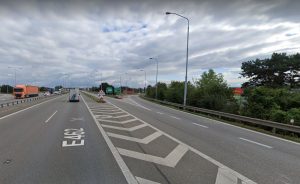 Křižovatka D1 a D2 v Brně. Foto: Google Street View