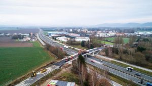Oprava mostu ve Svijanech. Foto: Metrostav