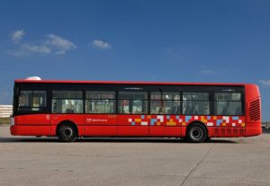 Autobus Irisbus Citelis 12M v barvách DPB. Foto: Dopravný podnik Bratislava
