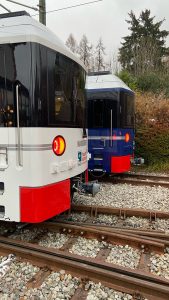Nové jednotky pro Tramway du Mont-Blanc. Foto: https://www.facebook.com/hautesavoieledepartement