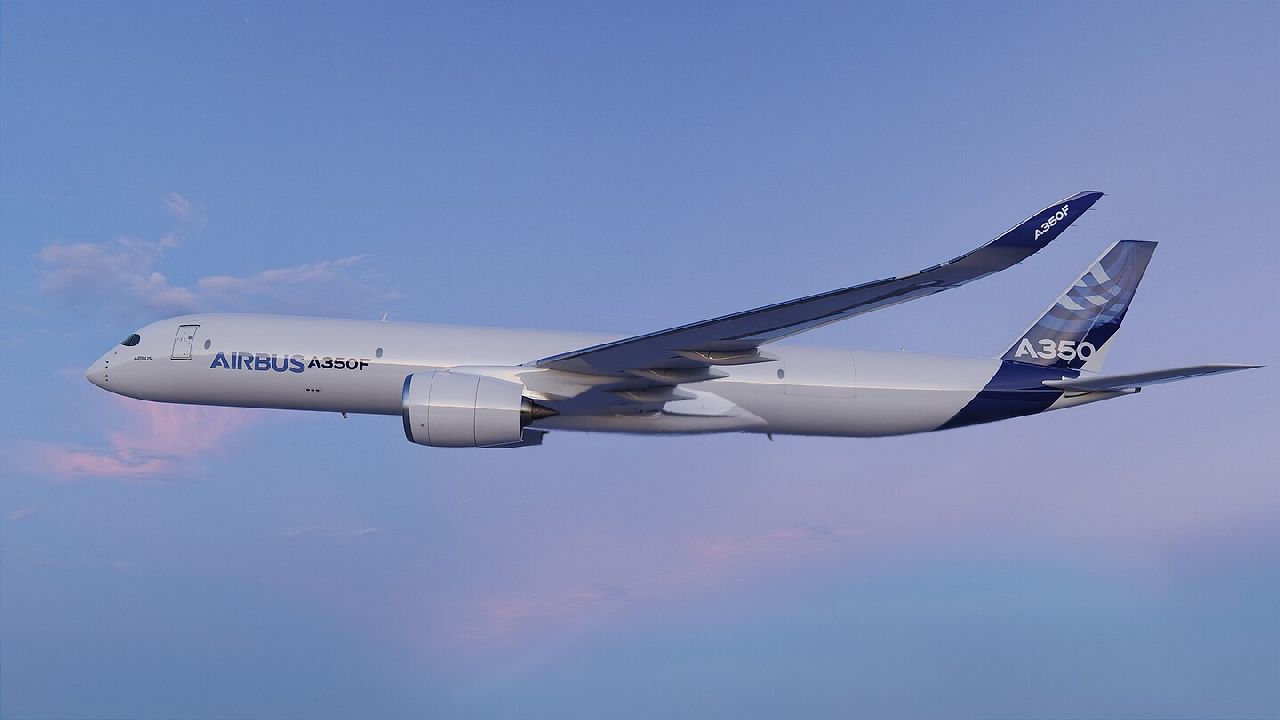 Airbus A350F. Foto: Airbus