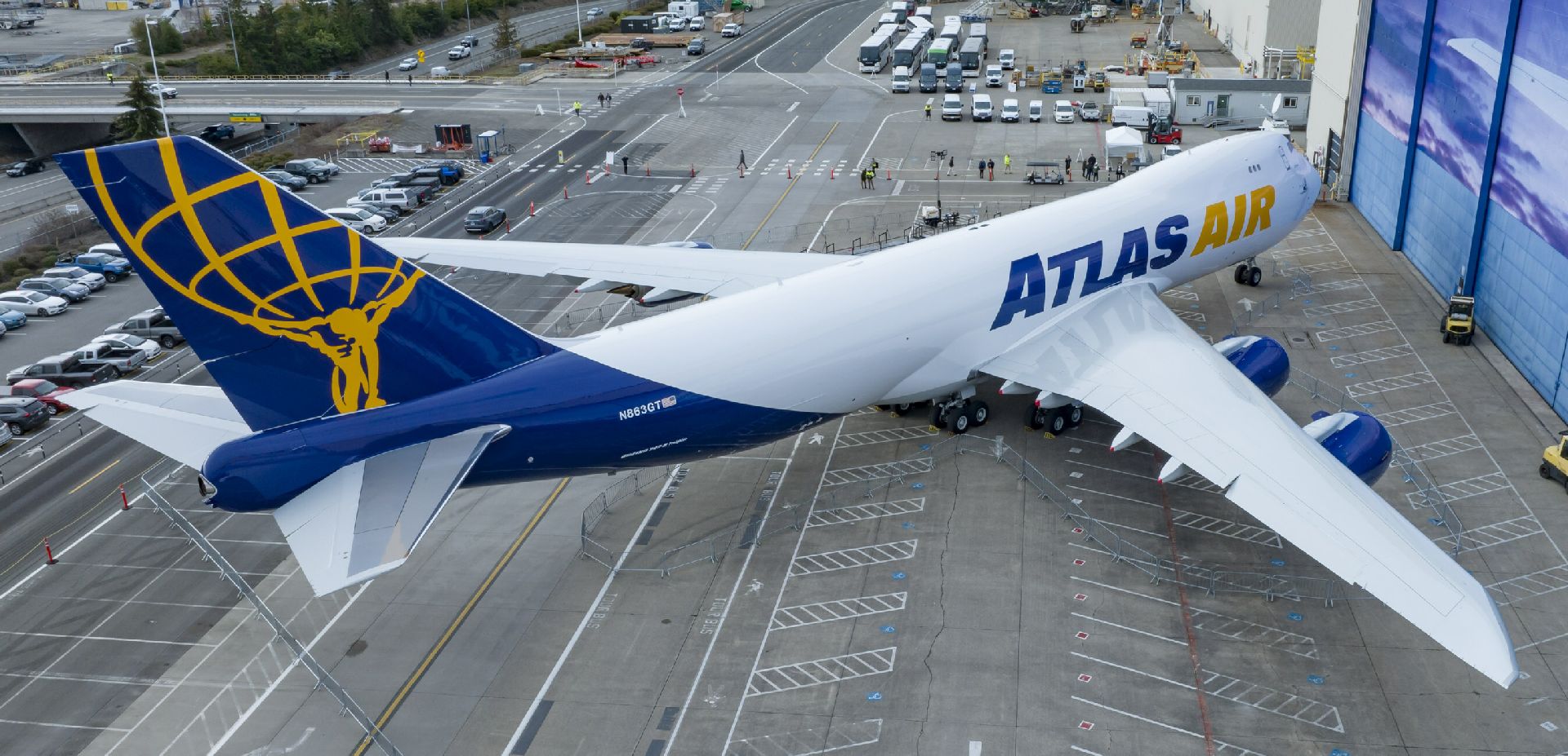 Poslední Boeing 747. Foto: Boeing