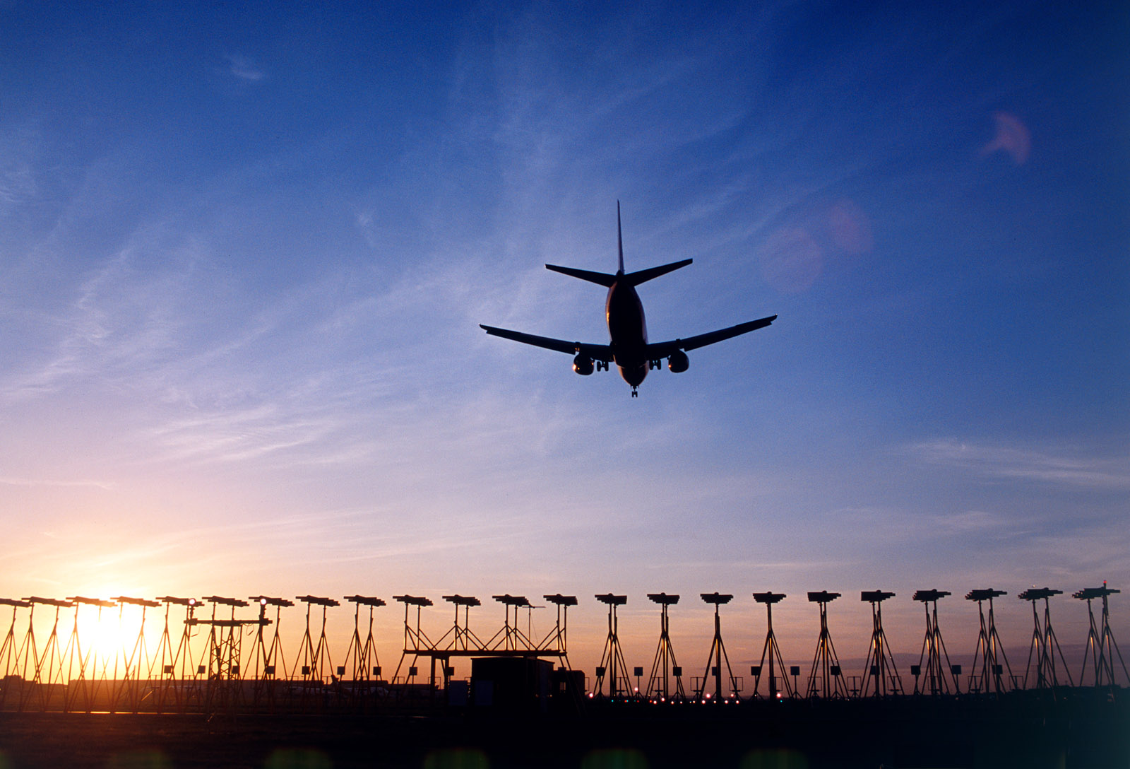 Přistávající letadlo. Foto: London Heathrow