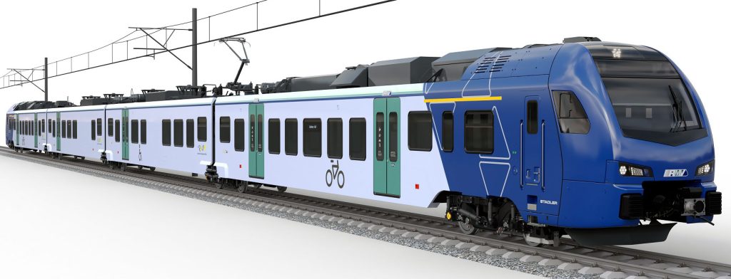 Jednotky Flirt 3 XL v barvách dopravního svazu RMV. Foto: Alpha Trains