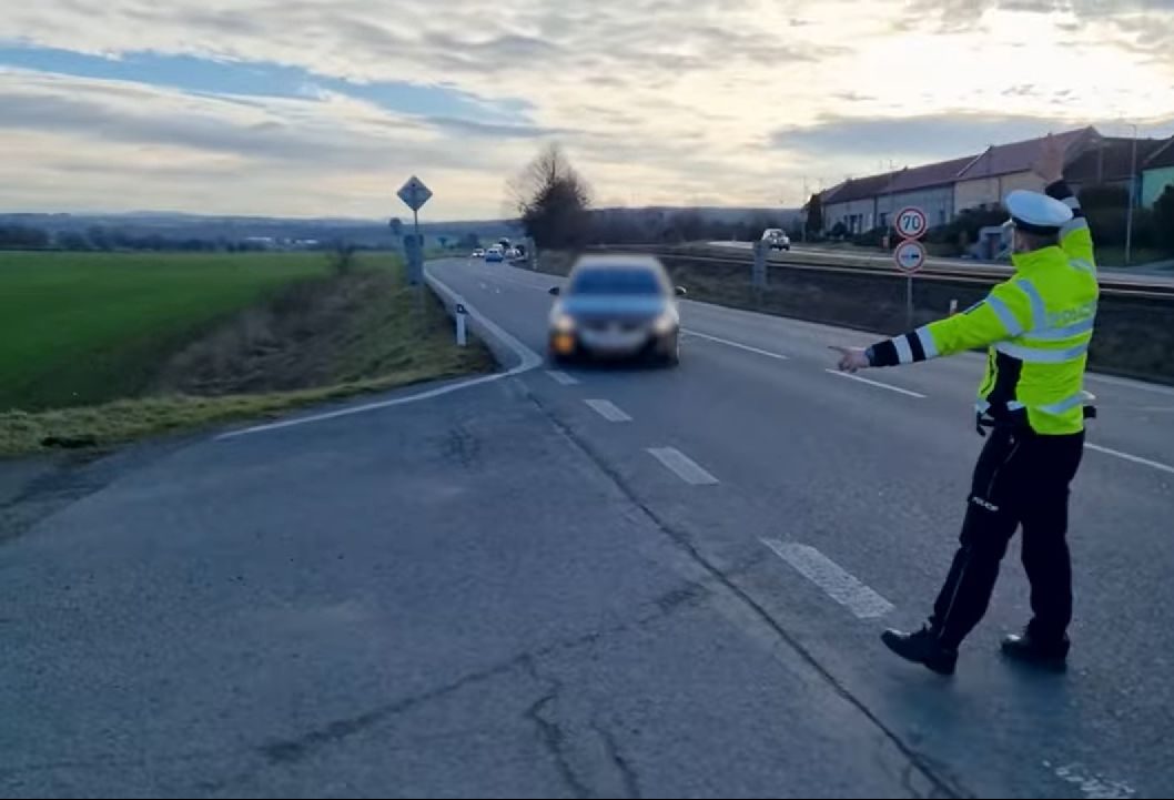 Policejní kontrola. Foto: Policie ČR