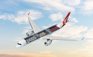Uspořádání cestovních tříd v A350 pro ultradálkové lety. Foto: Qantas