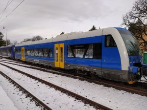 Stadler RS1 dopravce GW Train Regio pro provoz v Plzeňském kraji. Foto: IDPK