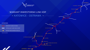 Trasa VRT Katovice - Ostrava. Foto: CPK