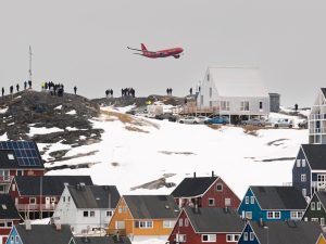 Poslední let Air Greenland s A330-200. Foto: Air Greenland