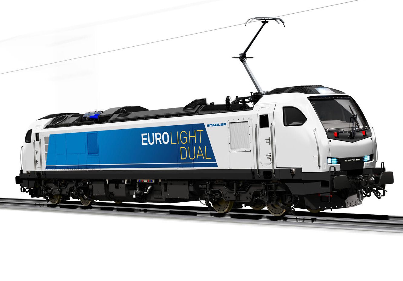 Lokomotiva Eurolight Dual. Pramen: Stadler