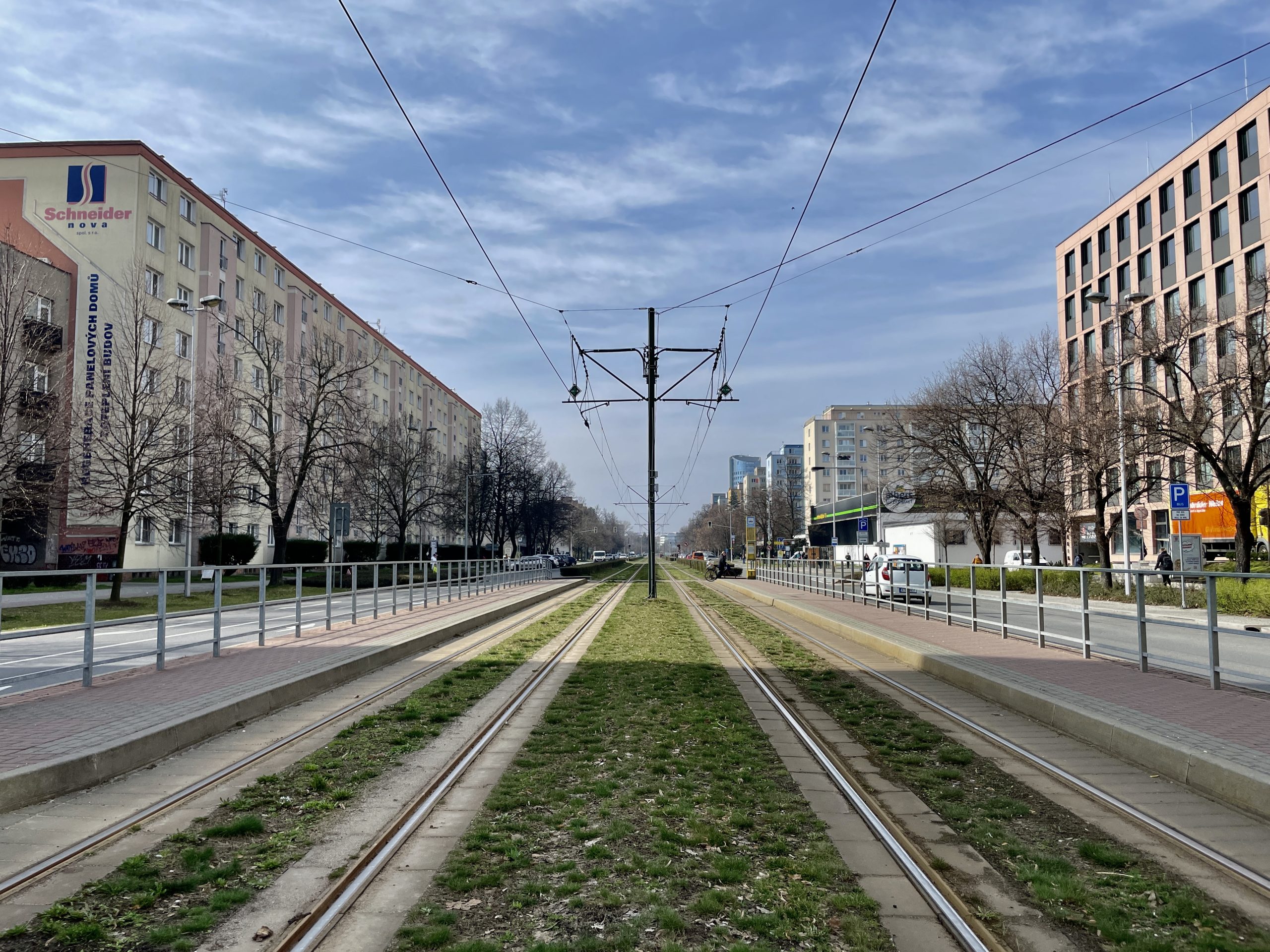 Tramvajová trať v Olomouci. Foto: Zdopravy.cz / Vojtěch Očadlý
