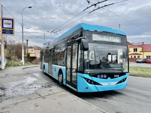 Trolejbus T‘CITY 36 Tr pro Dopravní podnik Ostrava. Foto: Zdopravy.cz / Vojtěch Očadlý