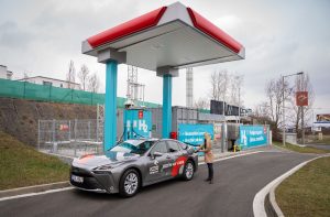 Nová vodíková stanice na vodík na Barrandově. Foto: Orlen Unipetrol