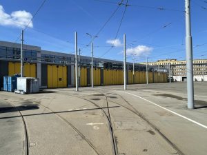 Nová tramvajová vozovna Slovany, Plzeň. Autor: Zdopravy.cz/Jan Šindelář