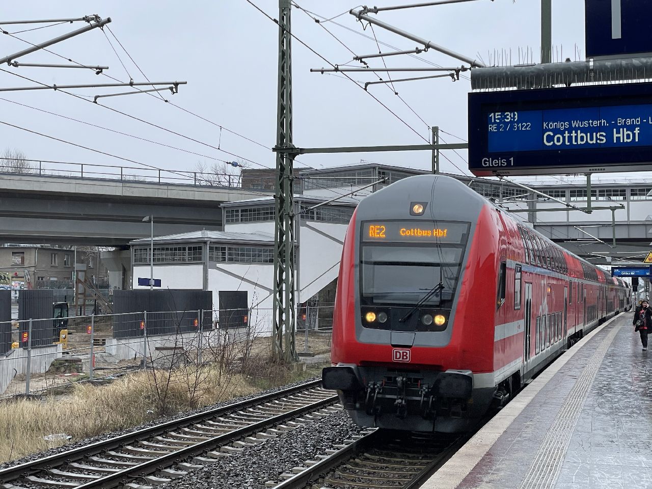 Regional Express Nauen - Cottbus ve stanici Berlin-Ostkreuz. Foto: Jan Sůra / Zdopravy.cz