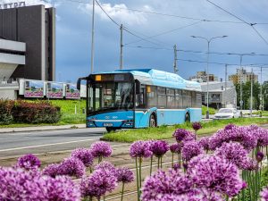 Autobus Dopravního podniku Ostrava (DPO). Zdroj: DPO