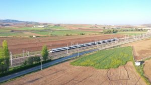 Nová vysokorychlostní trať Ankara - Sivas. Foto: TCDD