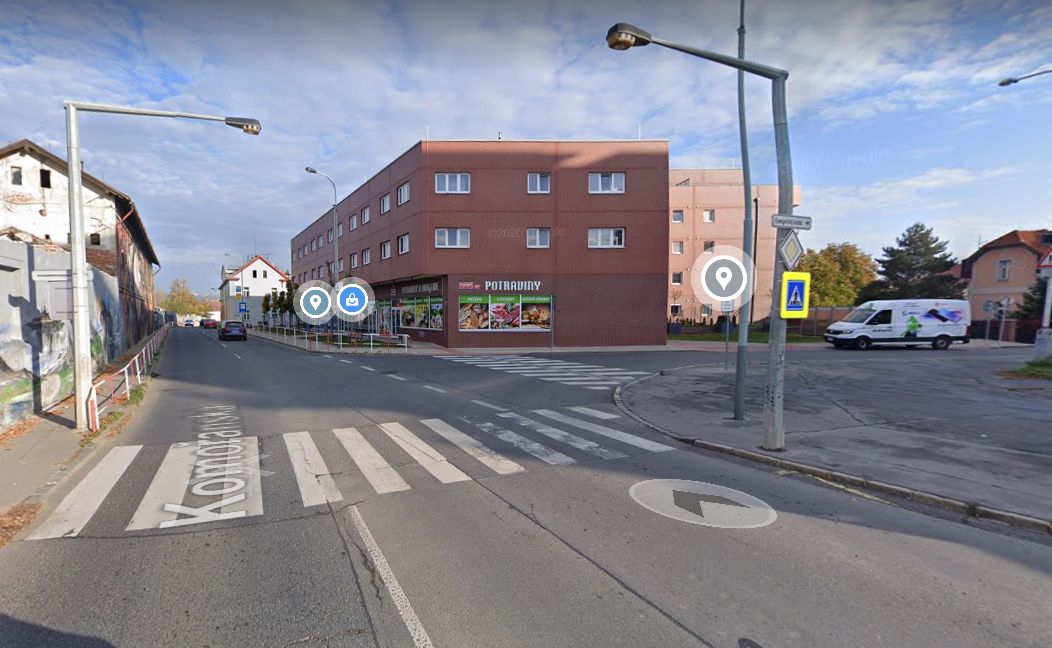 Komořanská ulice. Foto: Google Street View