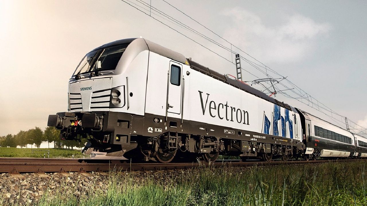 Lokomotiva Siemens Vectron. Foto: Siemens Mobility