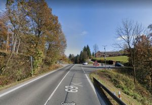 Silnice I/69 u Sirákova. Foto: Google Street View