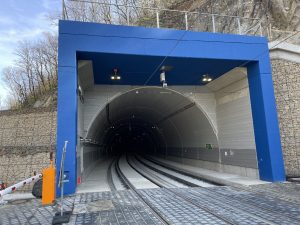 Jižní portál tunelu. Foto: Jan Sůra / Zdopravy.cz