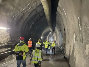 Tunel mezi stanicemi Pankrác a Olbrachtova. Foto: Jan Sůra / Zdopravy.cz