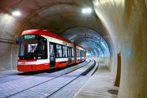 Žabovřeský tramvajový tunel. Foto: DPMB