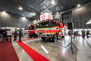 Nová generace modelové řady Tatra Force v hasičském provedení. Zdroj: Facebook.com - TATRA TRUCKS