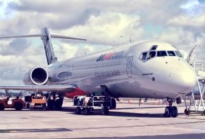 Boeing 717-200 v barvách JetStar. Foto: Qantas