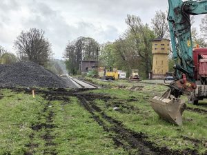 Obnova tratě Gryfów Śląski – Mirsk – Swieradow Zdrój. Autor: Tomáš Kolařík