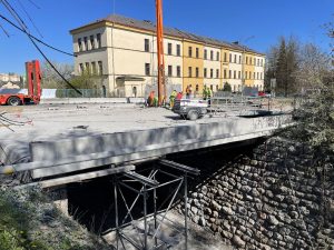 Demolice mostu na silnici I/65 v Jablonci nad Nisou. Foto: Jan Sůra / Zdopravy.cz