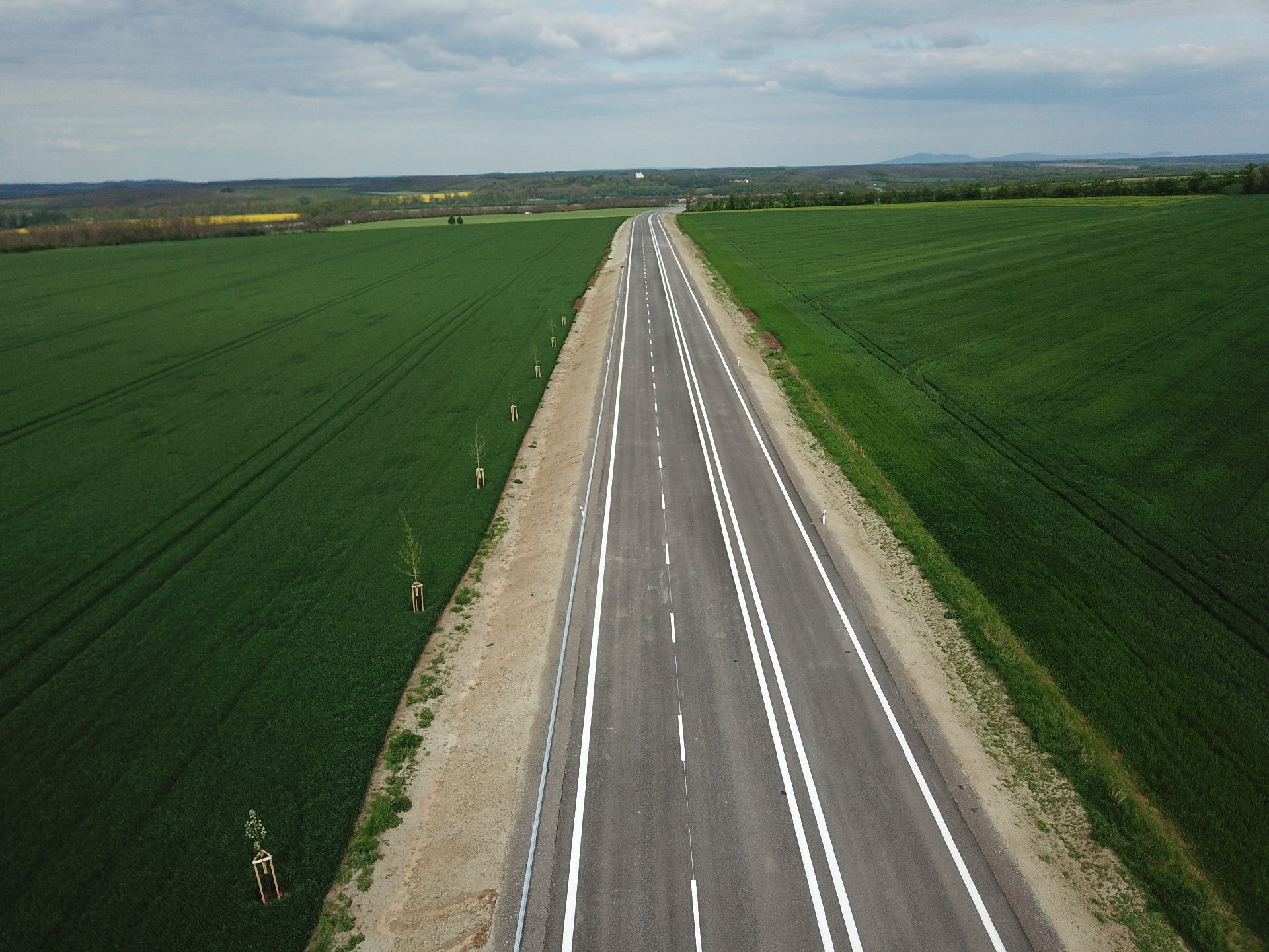 Silnice I/53 Znojmo - Lechovice. Foto: ŘSD