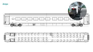 Schéma vozu Ampz pro ComfortJet.
Zdroj: Siemens Mobility