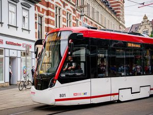 Tramvaj Tramlink v Erfurtu. Foto: EVAG