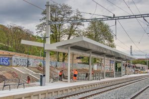 Stanice Praha-Vysočany, stav květen 2023. Foto: Správa železnic
