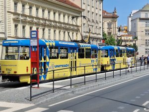 Tramvaj na podporu Ukrajiny bude v Praze jezdit na lince 22. Foto: Jan Nevyhoštěný, Zdopravy.cz