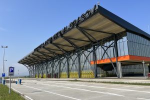 Terminál nového mezinárodního letiště Brašov-Ghimbav.
Zdroj: Facebook.com - Aeroportul Internațional Brașov