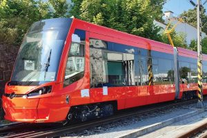 Nová tramvaj pro Bratislavu. Zdroj: Facebook.com - Dopravný podnik Bratislava