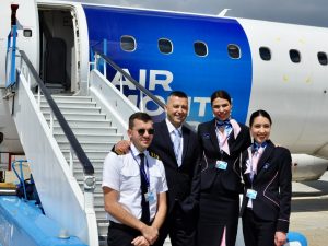 Inaugurační let Air Montenegro z Brna do Tivatu.
Foto: Karolína Gnědin